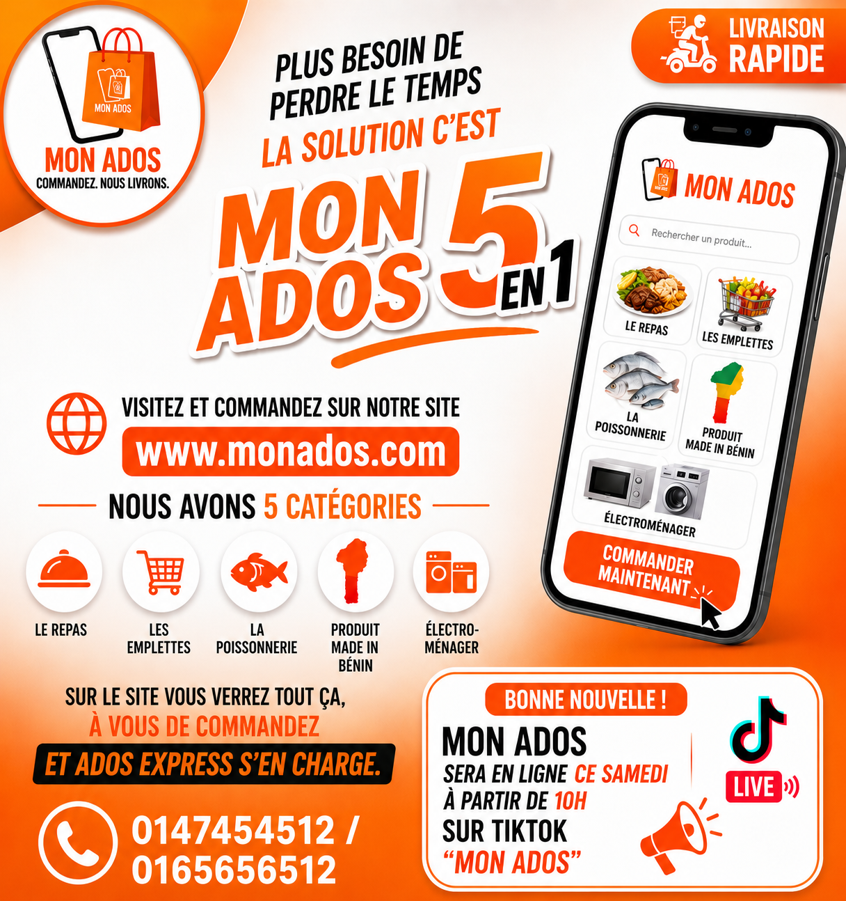 Livraison à partir de
